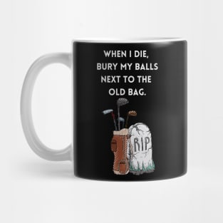 Funny Golf Shirt Mug